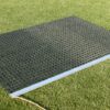 Sleepmat 300 cm aluminium 7 Rubberen sleepmat met aluminium trekbalk